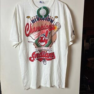STARTER Cleveland Champions Graphic Tee - White​